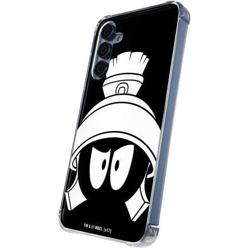 Looney Tunes Marvin the Martian Black and White Galaxy S24 Clear Case