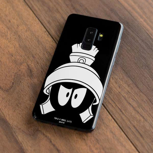 Looney Tunes Marvin the Martian Black and White Galaxy S9 Plus Skin