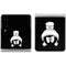 Looney Tunes Marvin the Martian Black and White Galaxy Z Flip3 5G Skin
