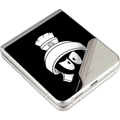 Looney Tunes Marvin the Martian Black and White Galaxy Z Flip3 5G Skin