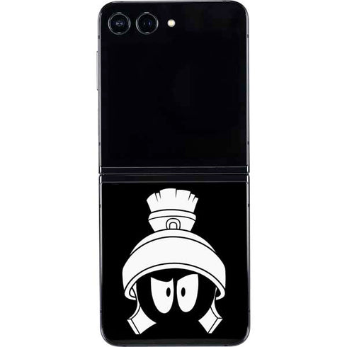 Looney Tunes Marvin the Martian Black and White Galaxy Z Flip5 5G Skin