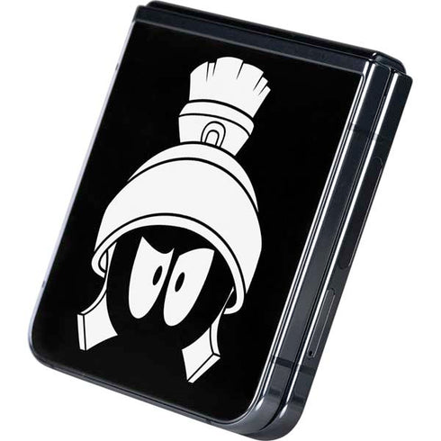 Looney Tunes Marvin the Martian Black and White Galaxy Z Flip5 5G Skin