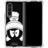 Looney Tunes Marvin the Martian Black and White Galaxy Z Fold4 5G Clear Case