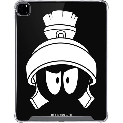 Looney Tunes Marvin the Martian Black and White iPad Pro 12.9in (2020) Clear Case