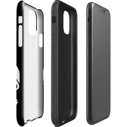 Looney Tunes Marvin the Martian Black and White iPhone 11 Impact Case