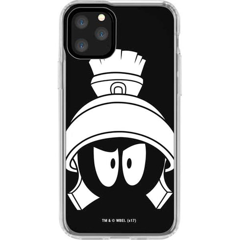 Looney Tunes Marvin the Martian Black and White iPhone 11 Pro Clear Case
