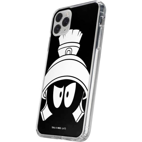 Looney Tunes Marvin the Martian Black and White iPhone 11 Pro Clear Case