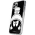 Looney Tunes Marvin the Martian Black and White iPhone 11 Pro Clear Case