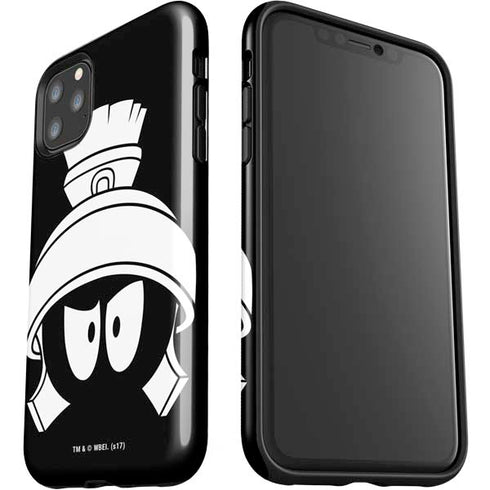 Looney Tunes Marvin the Martian Black and White iPhone 11 Pro Max Impact Case