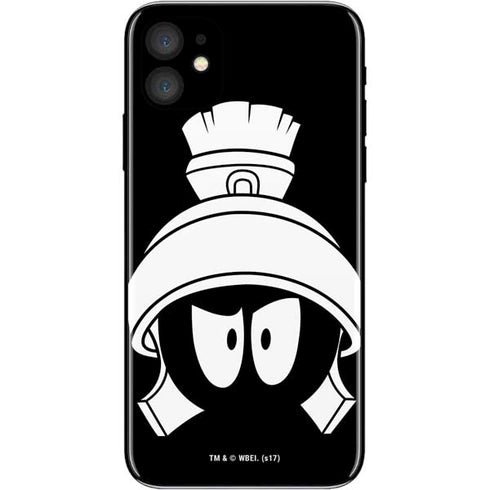 Looney Tunes Marvin the Martian Black and White iPhone 11 Skin