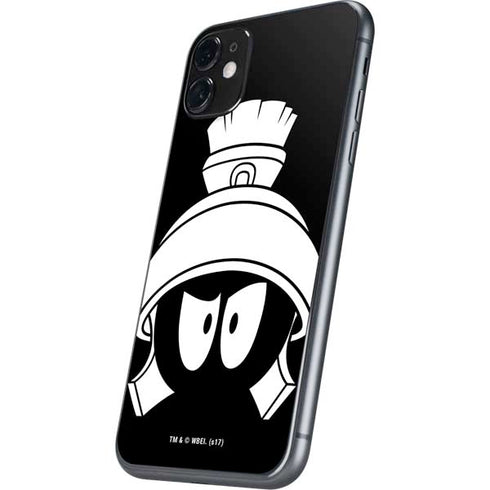 Looney Tunes Marvin the Martian Black and White iPhone 11 Skin
