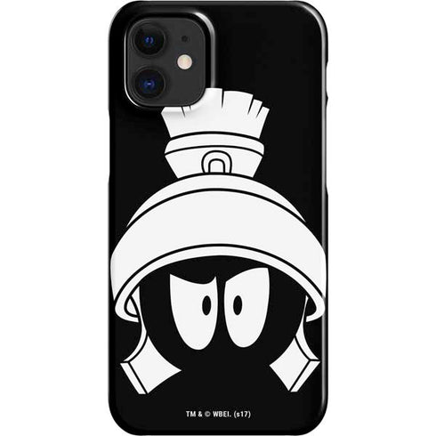 Looney Tunes Marvin the Martian Black and White iPhone 12 Mini Lite Case