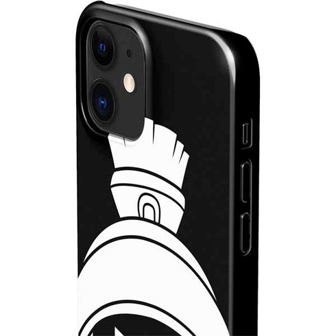 Looney Tunes Marvin the Martian Black and White iPhone 12 Mini Lite Case