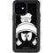 Looney Tunes Marvin the Martian Black and White iPhone 12 Mini Waterproof Case