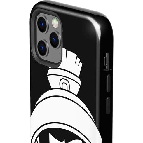 Looney Tunes Marvin the Martian Black and White iPhone 12 Pro Impact Case