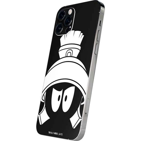 Looney Tunes Marvin the Martian Black and White iPhone 12 Pro Skin