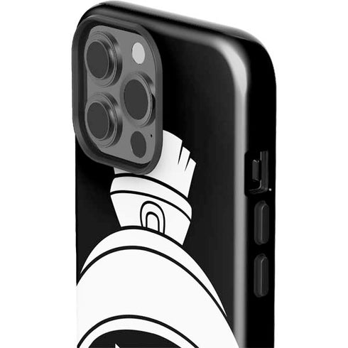 Looney Tunes Marvin the Martian Black and White iPhone 13 Pro Max Impact Case