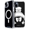 Looney Tunes Marvin the Martian Black and White iPhone 15 MagSafe Case