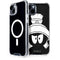 Looney Tunes Marvin the Martian Black and White iPhone 15 Plus MagSafe Case