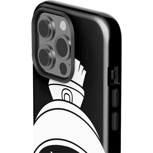 Looney Tunes Marvin the Martian Black and White iPhone 15 Pro Impact Case