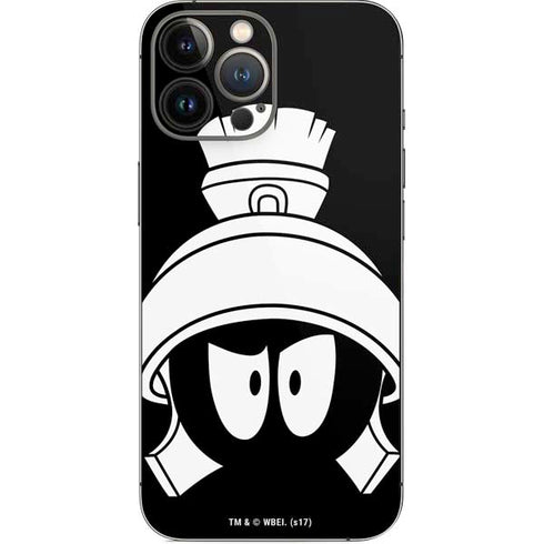Looney Tunes Marvin the Martian Black and White iPhone 14 Pro Max Skin
