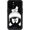 Looney Tunes Marvin the Martian Black and White iPhone 14 Pro Max Waterproof Case