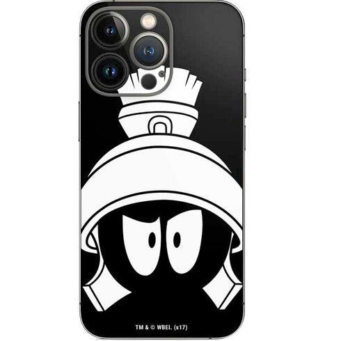 Looney Tunes Marvin the Martian Black and White iPhone 14 Pro Skin