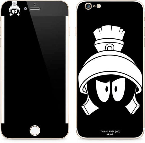Looney Tunes Marvin the Martian Black and White iPhone 6/6s Plus Skin