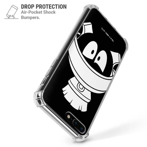 Looney Tunes Marvin the Martian Black and White iPhone 7/8 Plus Clear Case