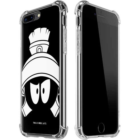 Looney Tunes Marvin the Martian Black and White iPhone 7/8 Plus Clear Case