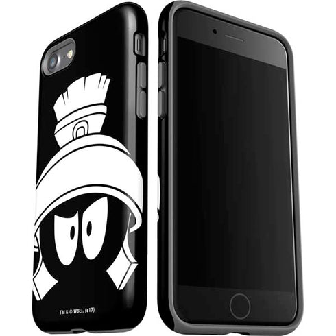 Looney Tunes Marvin the Martian Black and White iPhone SE (2nd & 3rd Gen) Pro Case