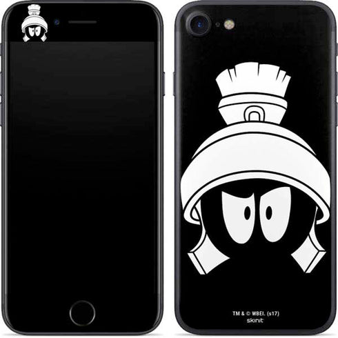 Looney Tunes Marvin the Martian Black and White iPhone SE (2nd & 3rd Gen) Skin