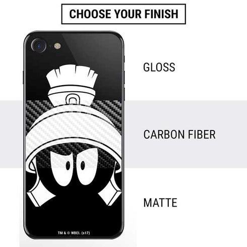 Looney Tunes Marvin the Martian Black and White iPhone SE (2nd & 3rd Gen) Skin
