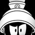 Looney Tunes Marvin the Martian Black and White iPhone X Pro Case