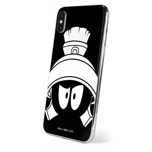 Looney Tunes Marvin the Martian Black and White iPhone X Skin