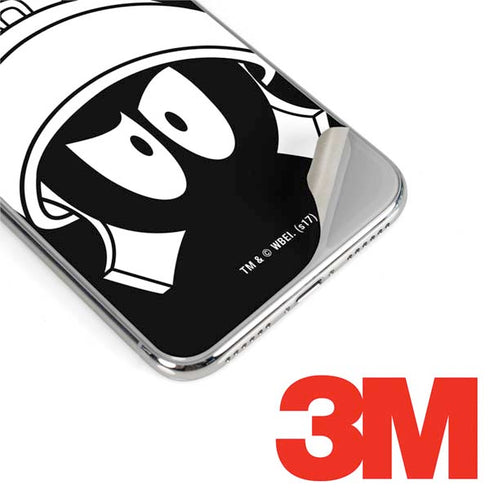 Looney Tunes Marvin the Martian Black and White iPhone X Skin