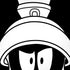 Looney Tunes Marvin the Martian Black and White iPhone XR Pro Case