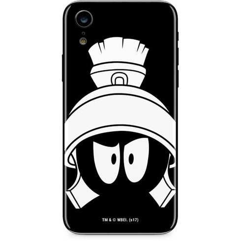 Looney Tunes Marvin the Martian Black and White iPhone XR Skin