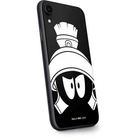 Looney Tunes Marvin the Martian Black and White iPhone XR Skin
