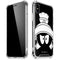Looney Tunes Marvin the Martian Black and White iPhone XS Max Clear Case