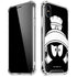 Looney Tunes Marvin the Martian Black and White iPhone XS Max Clear Case