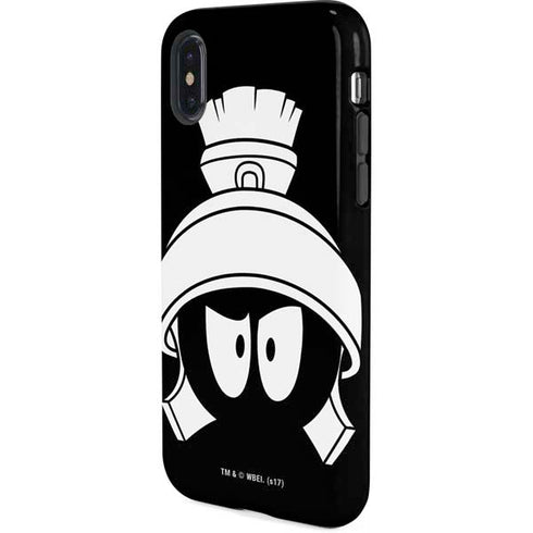 Looney Tunes Marvin the Martian Black and White iPhone XS Pro Case