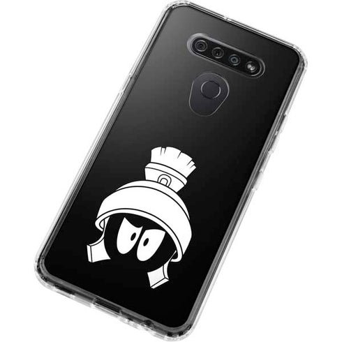 Looney Tunes Marvin the Martian Black and White LG K51/Q51 Clear Case