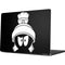 Looney Tunes Marvin the Martian Black and White MacBook Pro 14in (2021-24) Skin