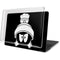 Looney Tunes Marvin the Martian Black and White MacBook Pro 15in (2016-19) Case plus Skin