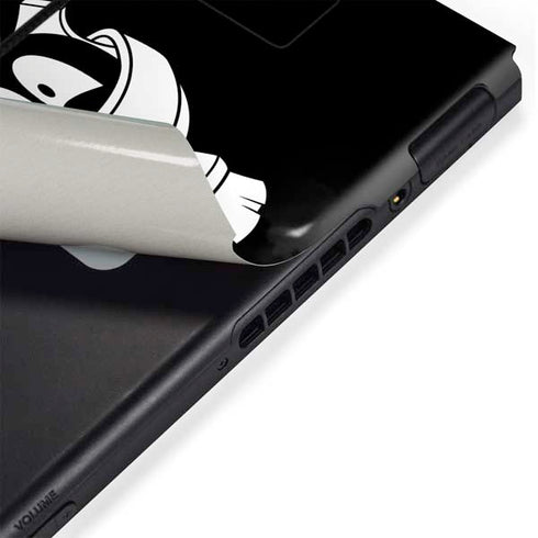 Looney Tunes Marvin the Martian Black and White Nintendo Switch Bundle Skin