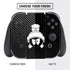 Looney Tunes Marvin the Martian Black and White Nintendo Switch Bundle Skin