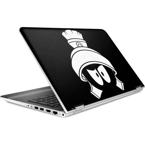 Looney Tunes Marvin the Martian Black and White HP Pavilion Skin