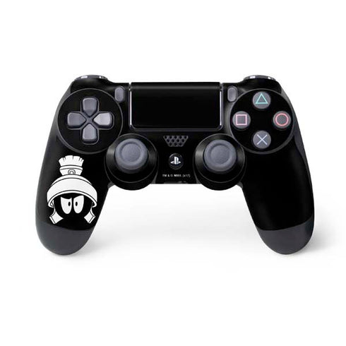 Looney Tunes Marvin the Martian Black and White PS4 Controller Skin