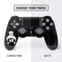 Looney Tunes Marvin the Martian Black and White PS4 Controller Skin